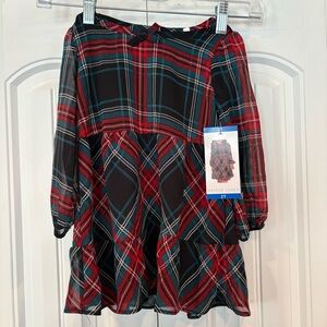 Draper James‎ Red Plaid Dress Size 2T